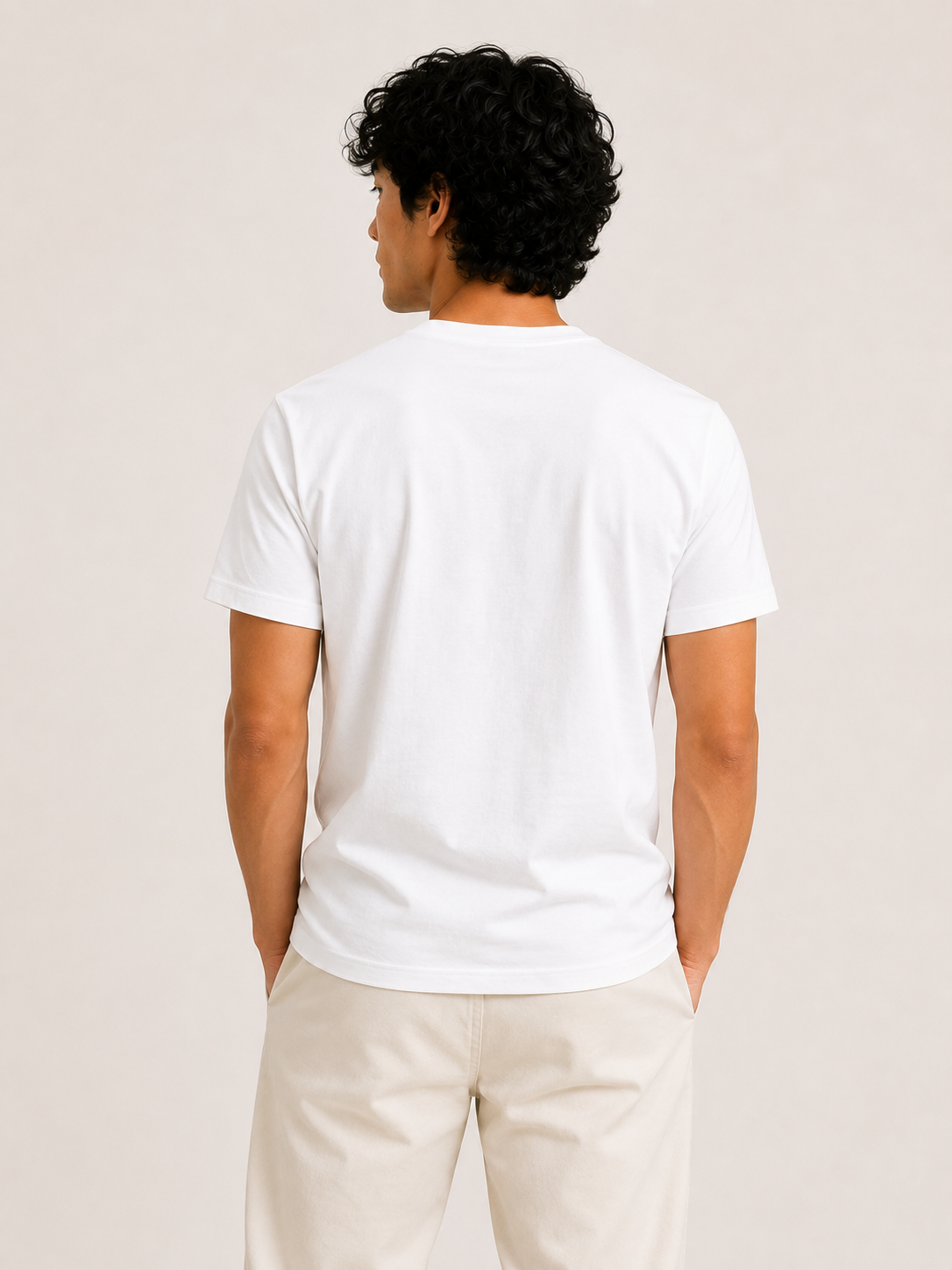 Men's Clean Tee, Antimicrobial 100% Cotton Everyday T Shirt for Men, Breathable Regular Fit Crew Neck Tee