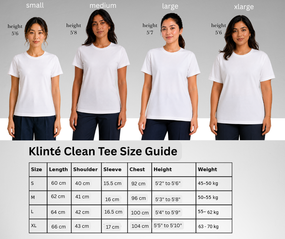 Women's Clean Tee, Antimicrobial Cotton Everyday T Shirt for Women, Soft Breathable Regular Fit Crew Neck Tee