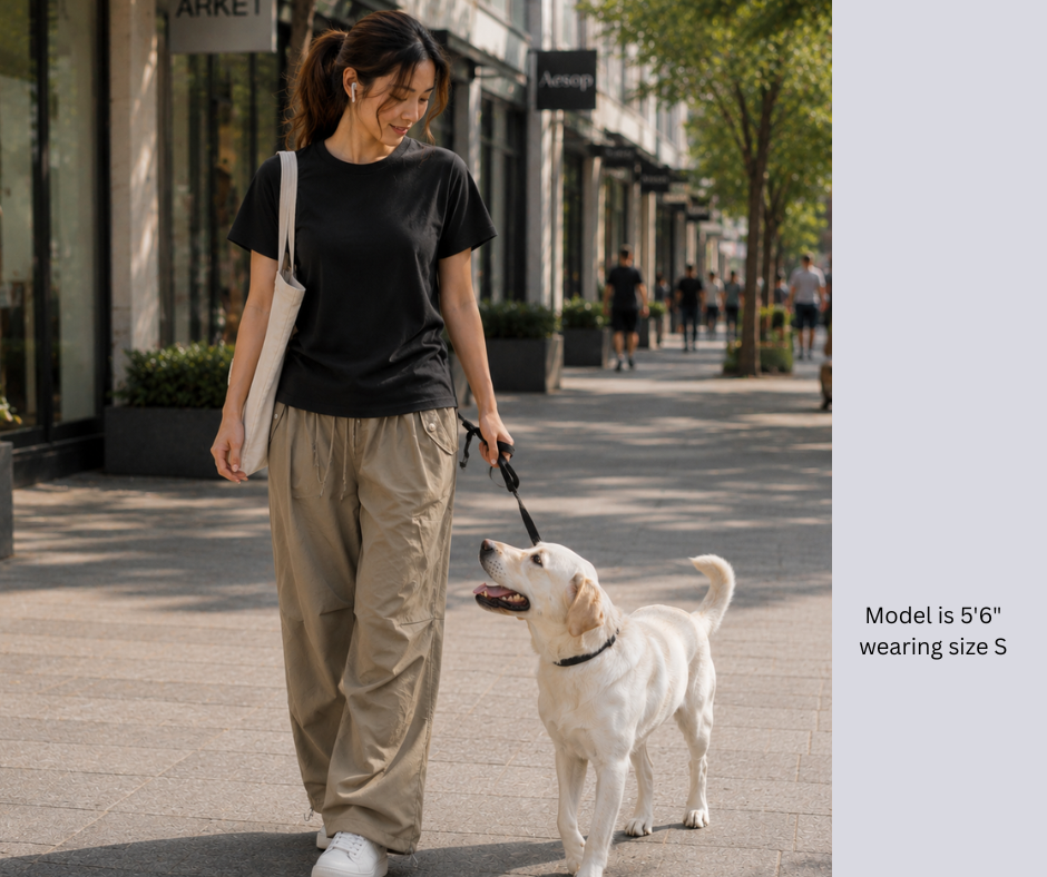 Women's Clean Tee, Antimicrobial Cotton Everyday T Shirt for Women, Soft Breathable Regular Fit Crew Neck Tee