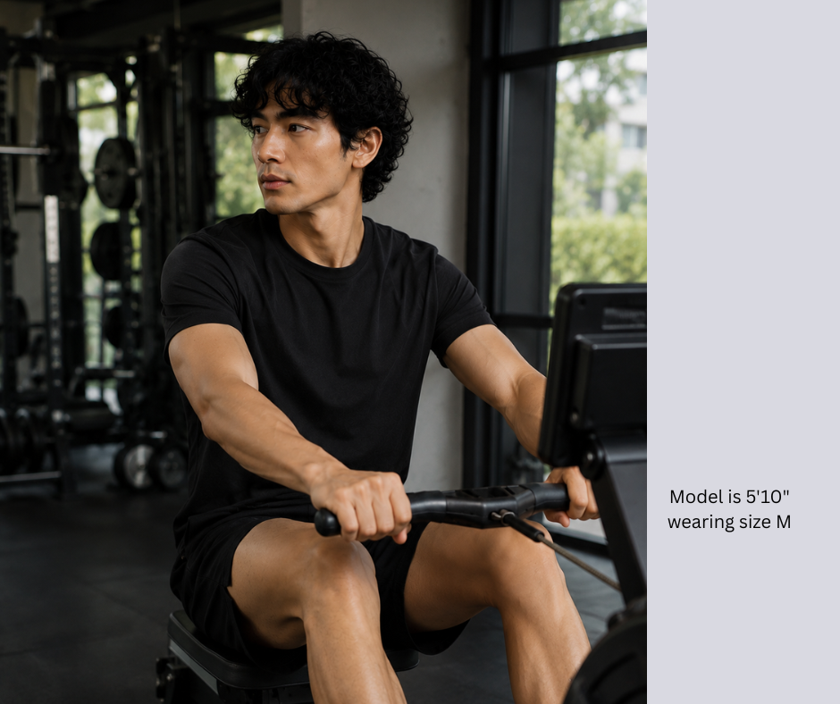 Men's Clean Tee, Antimicrobial 100% Cotton Everyday T Shirt for Men, Breathable Regular Fit Crew Neck Tee