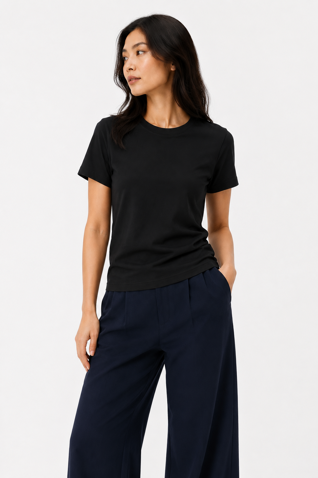 Women's Everyday Tee | Soft Relaxed Fit Crew Neck Short Sleeves T Shirt