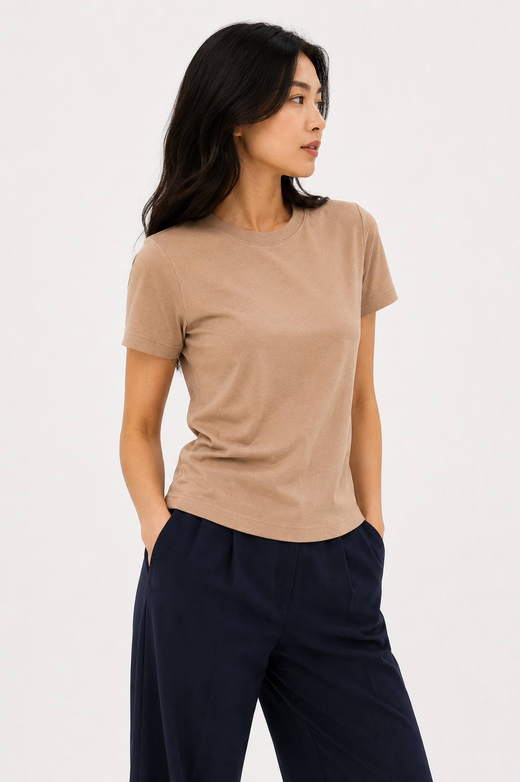 Women's Everyday Tee | Soft Relaxed Fit Crew Neck Short Sleeves T Shirt
