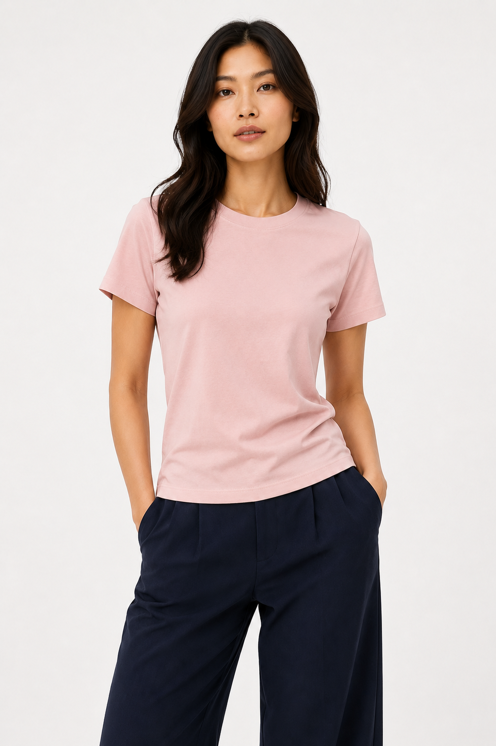 Women's Everyday Tee | Soft Relaxed Fit Crew Neck Short Sleeves T Shirt